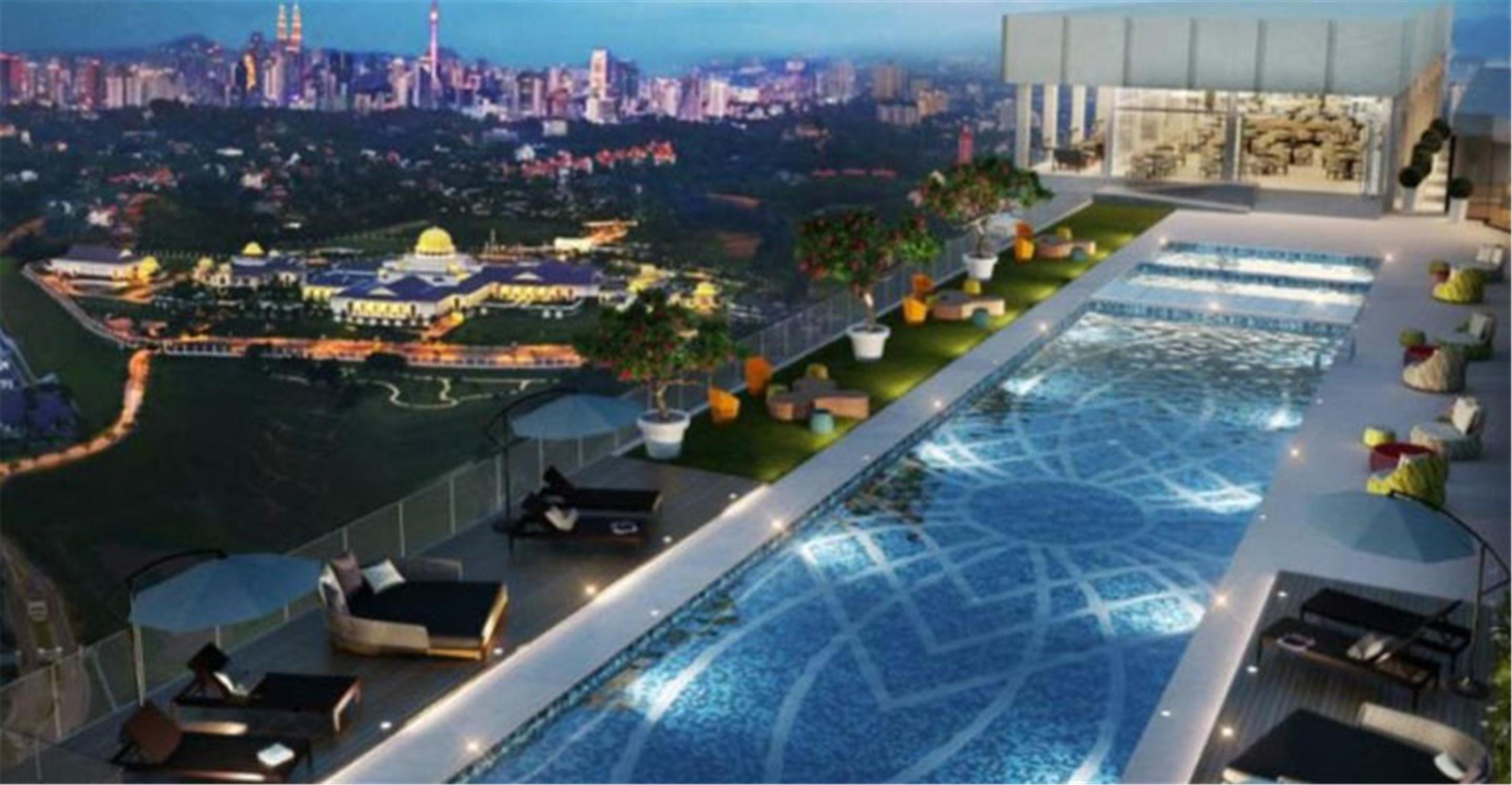 Dorsett Hartamas Kuala Lumpur Hotel Exterior foto Sky Pool