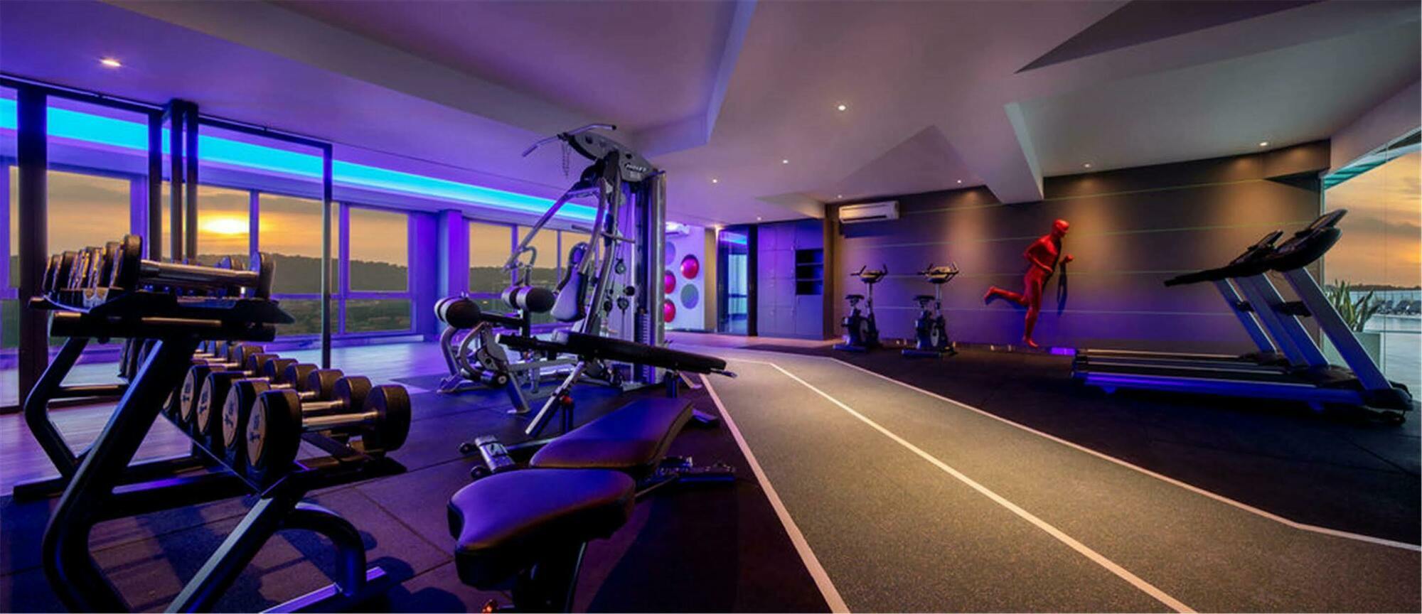 Dorsett Hartamas Kuala Lumpur Hotel Exterior foto The gym at the 108 Pancrasset